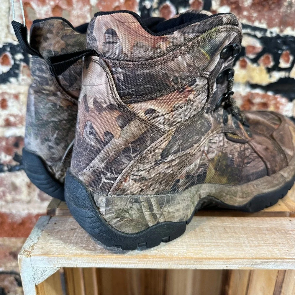RedHead Camo Hunting Boots Waterproof Lace Up Mens 7 Outdoors